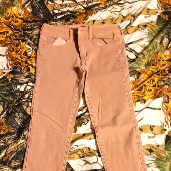 American Eagle Jeans Next Level Stretch Womens Size 2 Jegging Mauve jegging - Picture 1 of 4